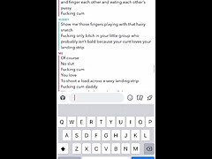 Cuckolding My Husband on Snapchat