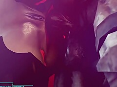 Dark interracial Cuckold and cheerleader bangin